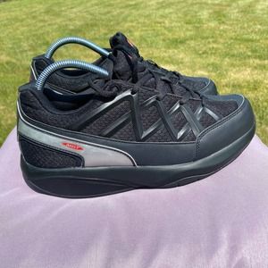 MBT Sport 3 Women's 10-10.5 US/ EUR 41/UK 7 Black Silver Rocker Shoes MSRP $200